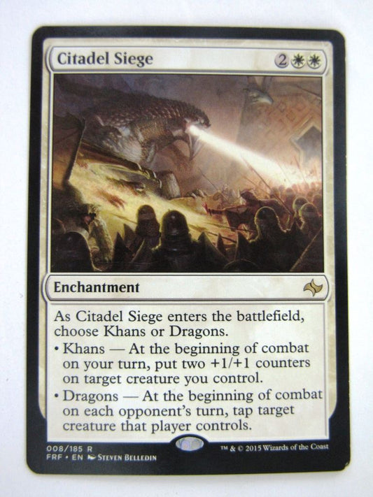 MTG Magic Cards: CITADEL SIEGE # 9C34