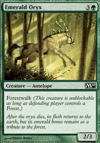 Mtg Magic Card: M10 : Emerald Oryx