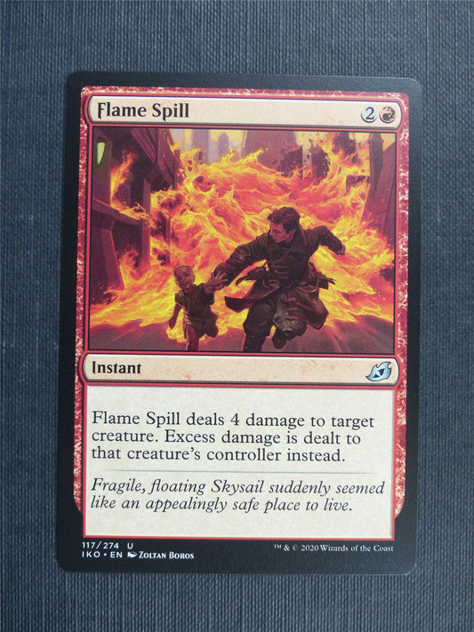 Flame Spill - IKO Mtg Card