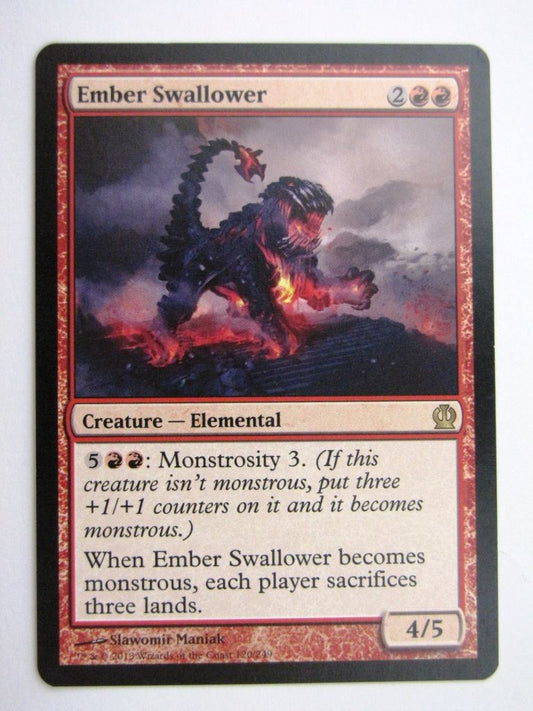 MTG Magic Played Cards: EMBER SWALLOWER # 26A82