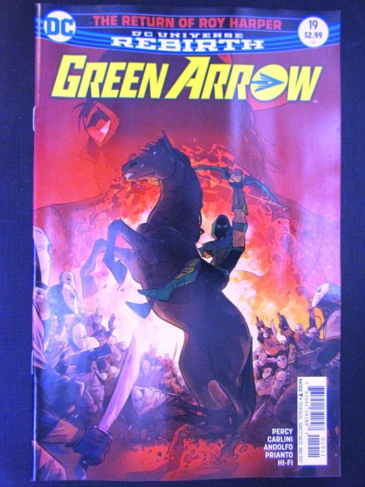 DC Comics: GREEN ARROW #19 MAY 2017 # 27A70