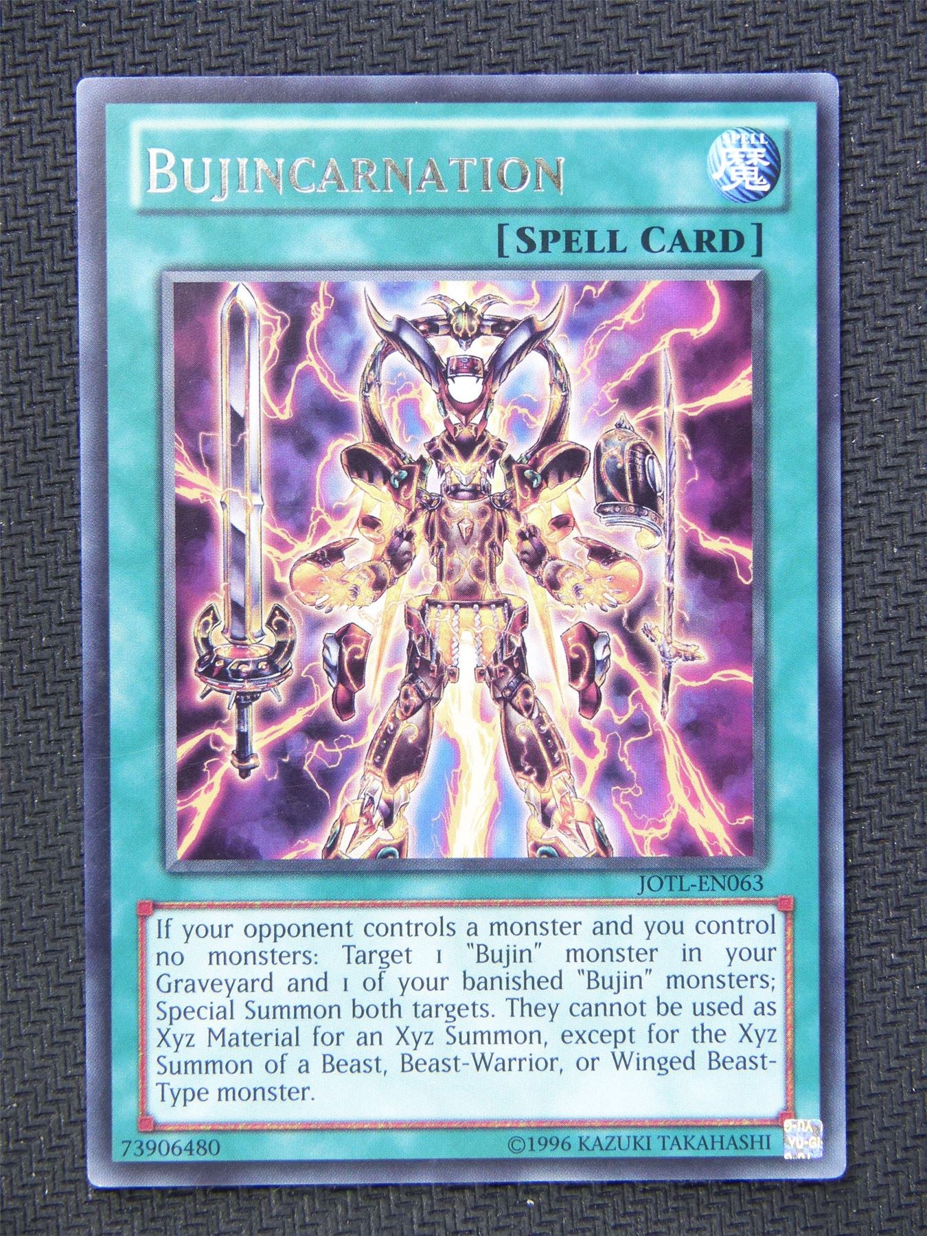 Bujincarnation JOTL - Rare - Yugioh Card #5PK