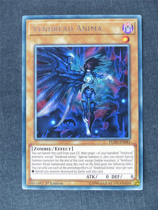 Vendread Anima FLOD Rare - 1st ed - Yugioh Cards #V2