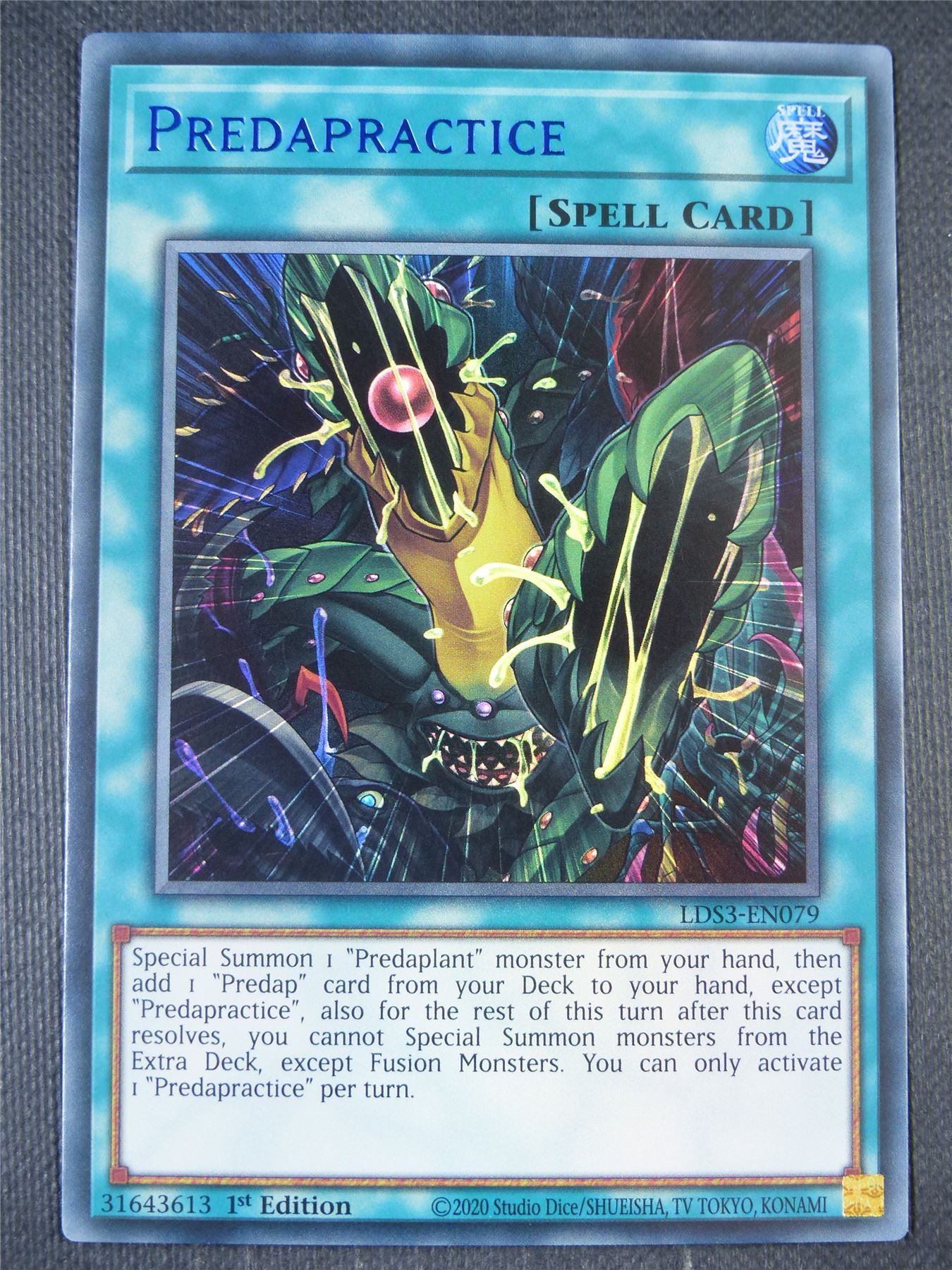 Predapractice LDS3 Ultra Rare - 1st ed Yugioh Card #8IM