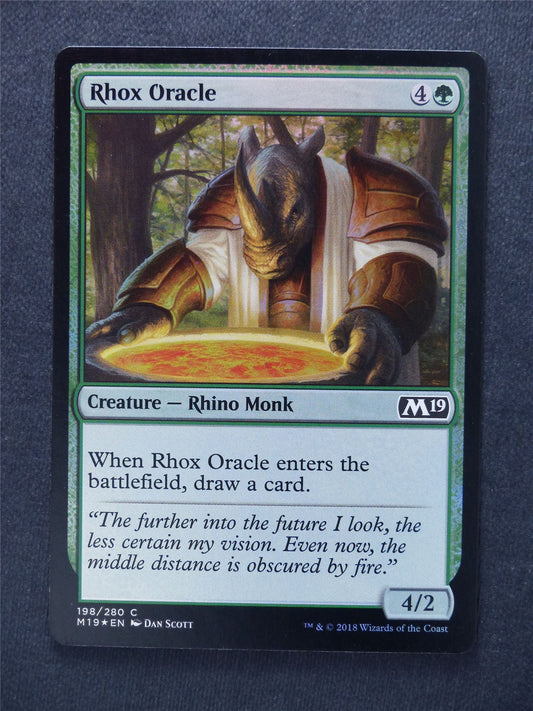 Rhox Oracle Foil - Mtg Magic Cards #UV