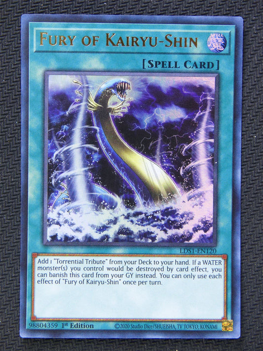 Fury of Kairyu Shin LDS1 - Ultra Rare - Yugioh Card #63W