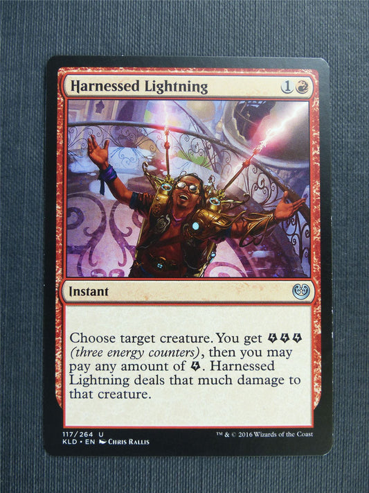 Harnessed Lightning - Mtg Magic Cards #47X