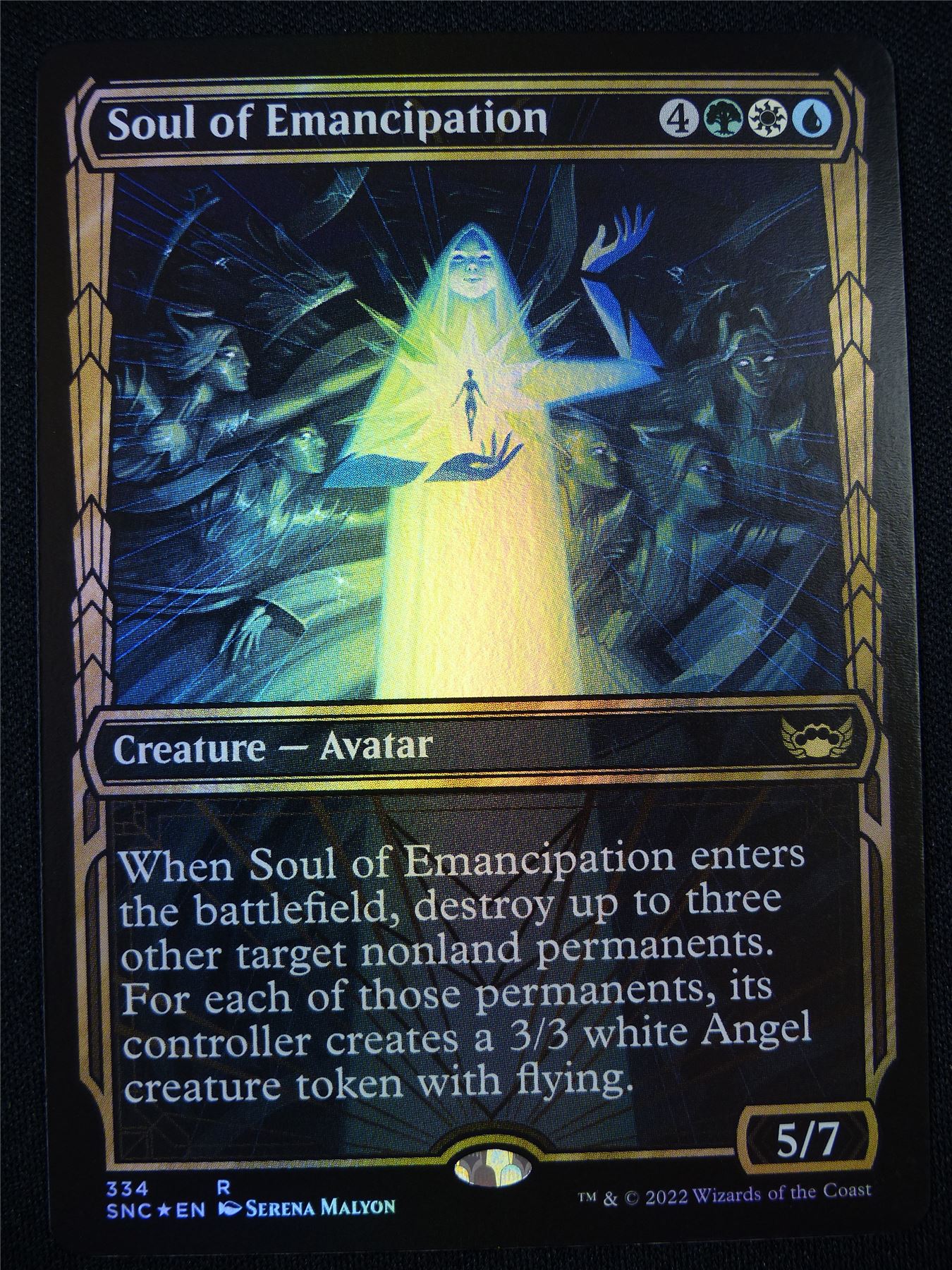 Soul of Emancipation Showcase Foil - Mtg Card #NX