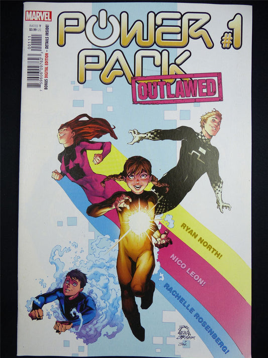 POWER Pack: Outlawed #1 - Marvel Comic #1XH