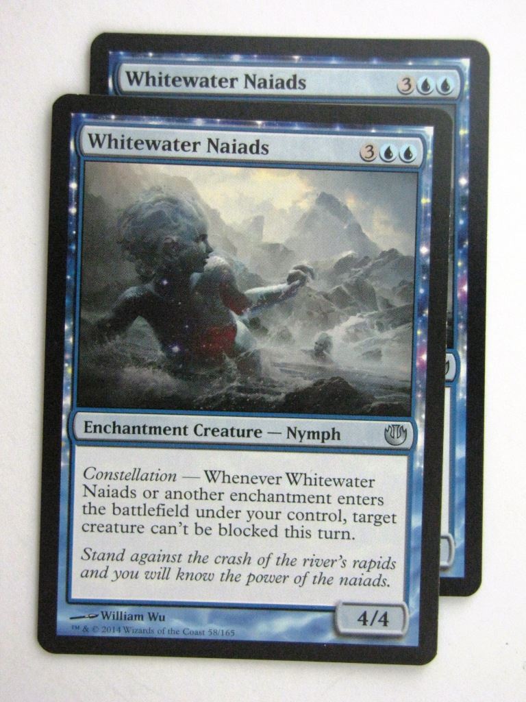 MTG Magic Cards: WHITEWATER NAIADS x2 Journey to Nyx # 24E9