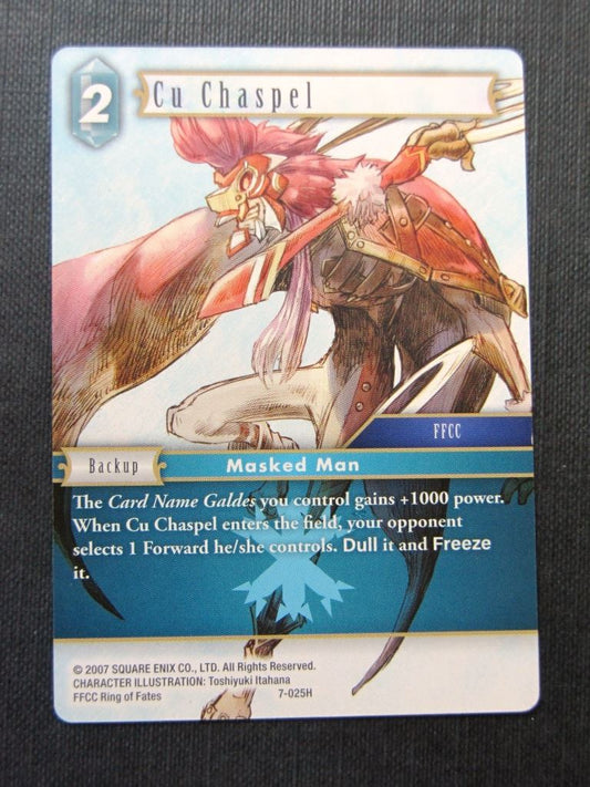 Cu Chaspel 7-025H - Final Fantasy Cards # 4I33