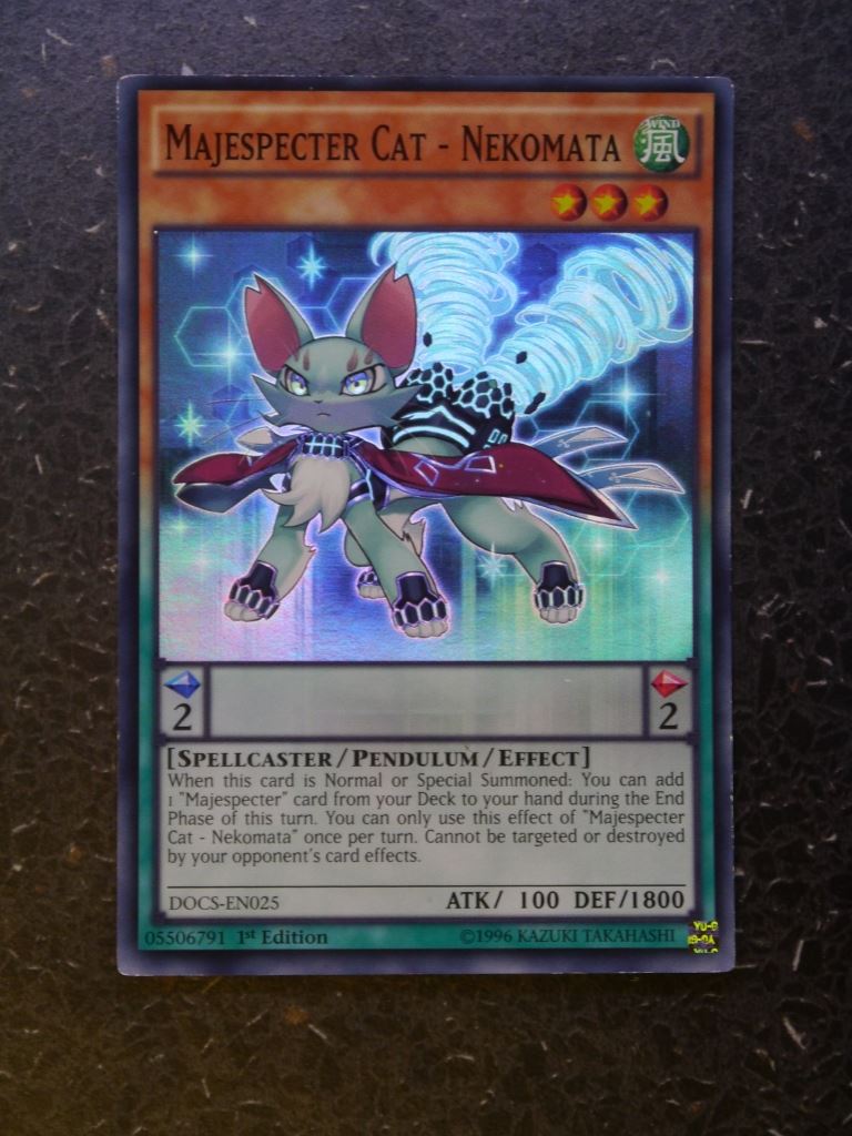 Yugioh Cards:MAJESPECTRE CAT-NEKOMATA DOCS  SUPER RARE # I24