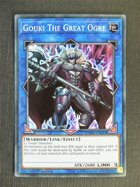 Gouki the Great Ogre COTD Super Rare - 1st ed - Yugioh Cards #UG