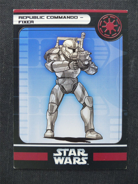Republic Commando - Fixer 34/60 - Star Wars Miniatures Spare Cards #A9