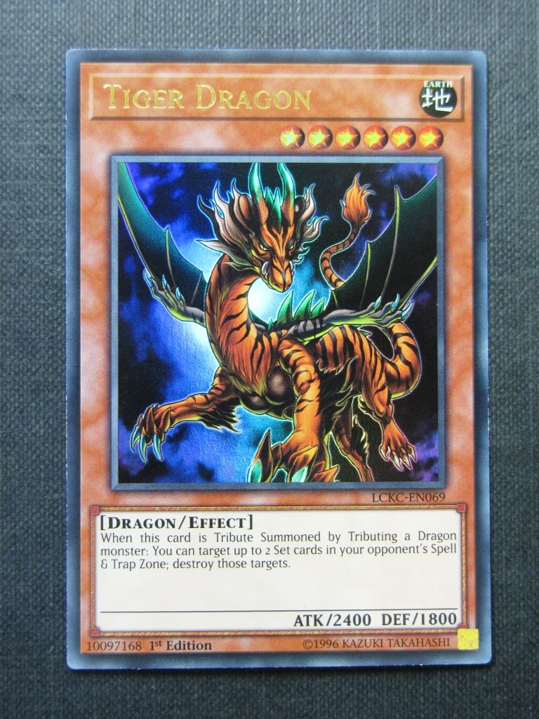 Tiger Dragon LCKC Ultra Rare - 1st ed - Yugioh Card #1RT