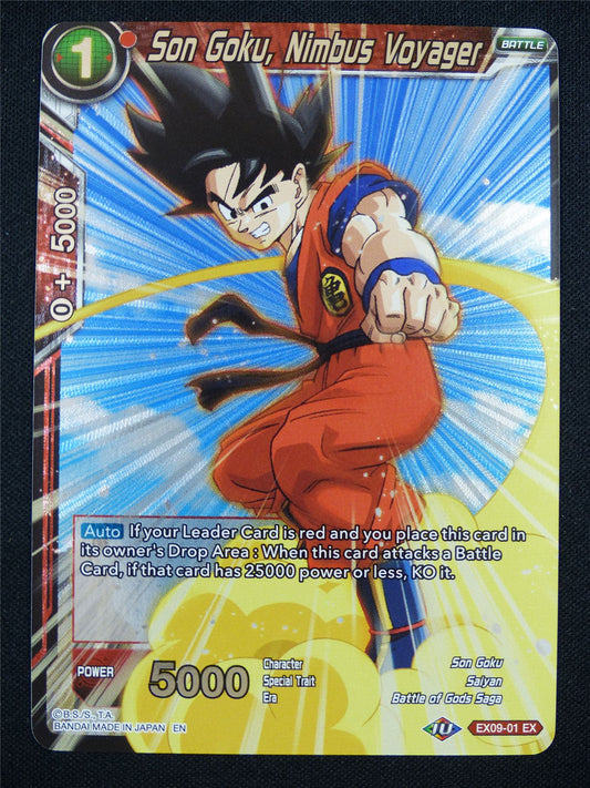 Son Goku Nimbus Voyager EX09-01 EX Foil - Dragon Ball Super Card #1DH
