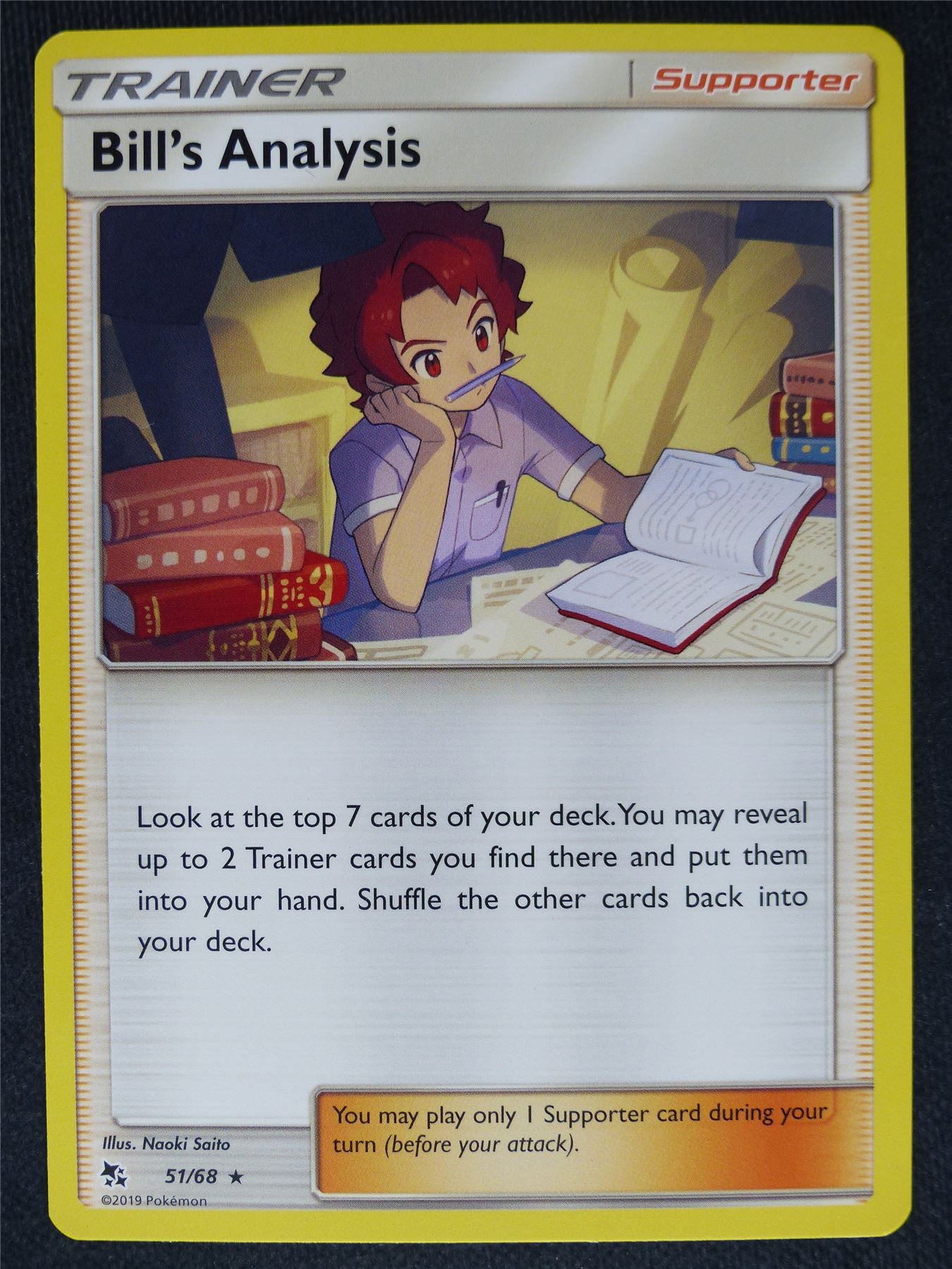 Bill's Analysis 51/68 Mint - Pokemon Cards #DF