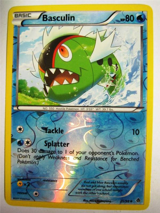 POKEMON CCG - BASCULIN 25/98 REV HOLO