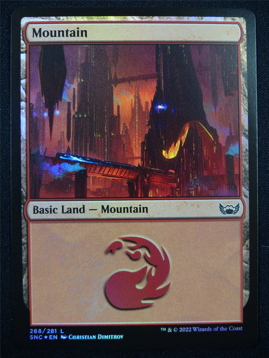 Mountain 268/281 Foil - Mtg Card #DO