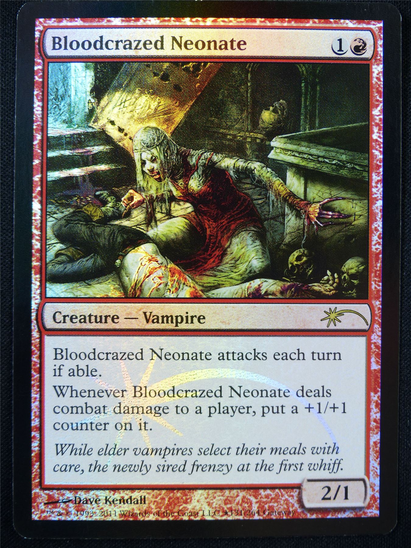 Bloodcrazed Neonate Promo Foil - Mtg Card #2PV