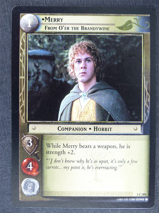 Merry 1 C 303 - played - LotR Cards #Q7