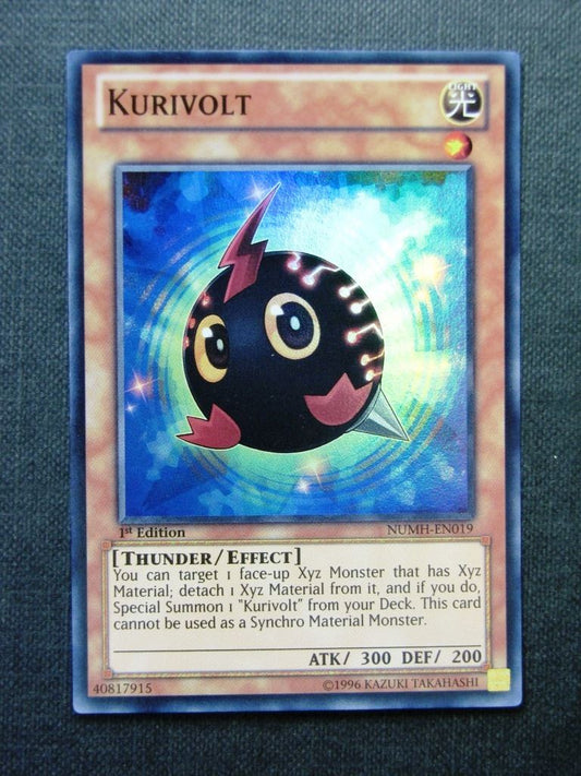 Kurivolt NUMH Super Rare - 1st ed - Yugioh Cards #1I1