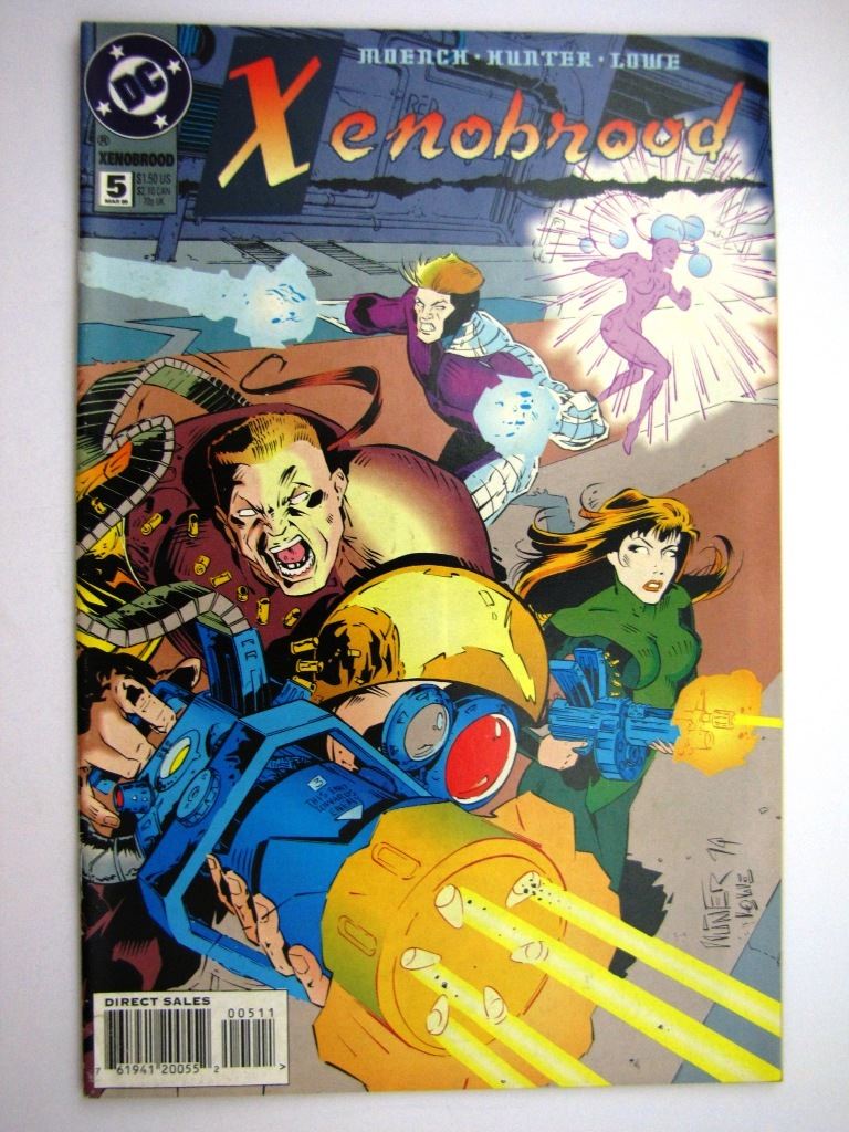 DC Comics: XENOBROOD #5 MARCH 1995 # 26F46