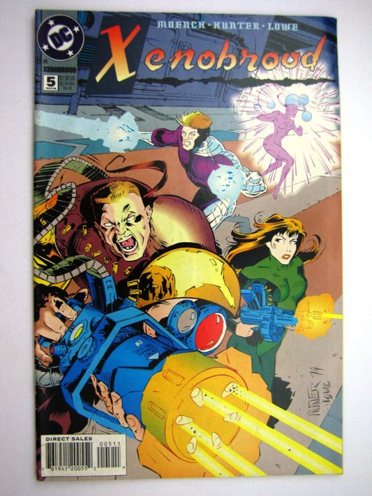 DC Comics: XENOBROOD #5 MARCH 1995 # 26F46