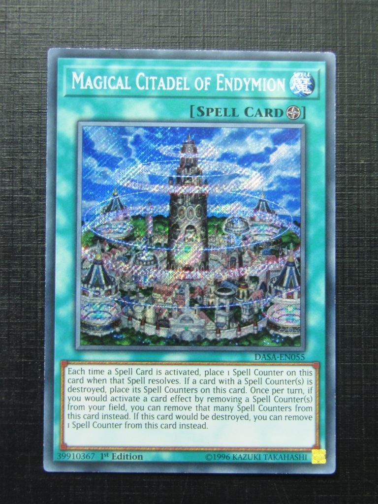 Magical Citadel of Endymion DASA Secret Rare - 1st ed - Yugioh Card # 13F99