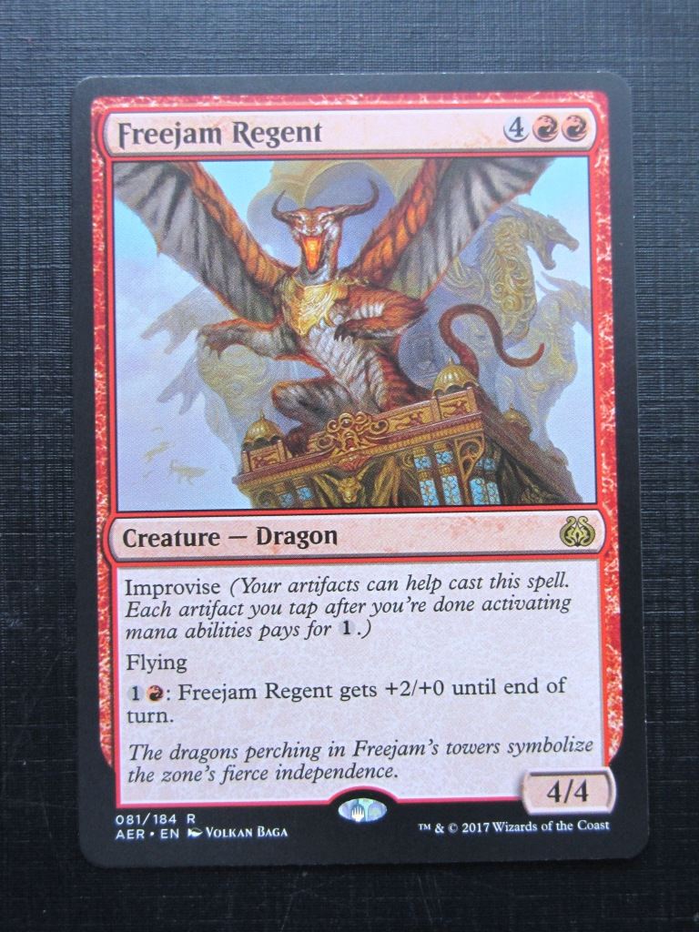 MTG Magic Cards: FREEJAM REGENT # 23H45