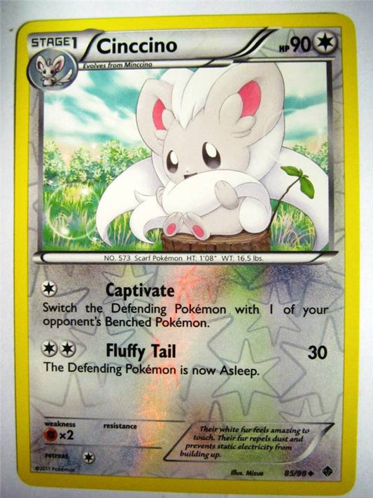 POKEMON CCG - CINCCINO 85/98 REV HOLO