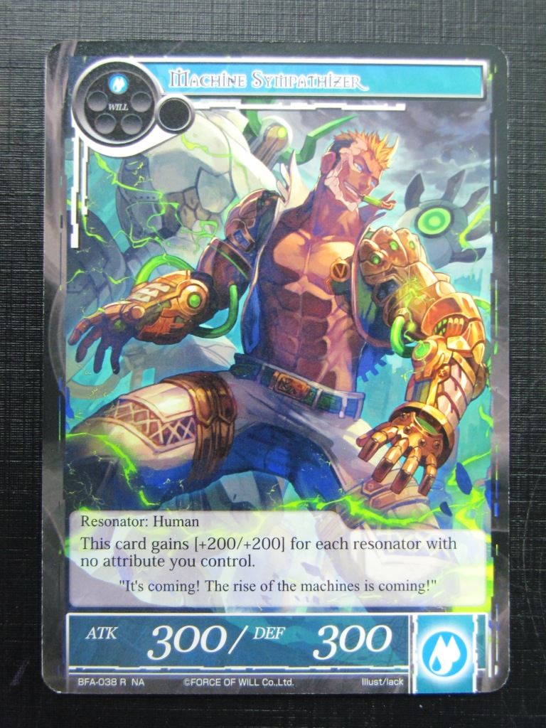 Force of Will Cards: MACHINE SYMPATHIZER R # 26G53