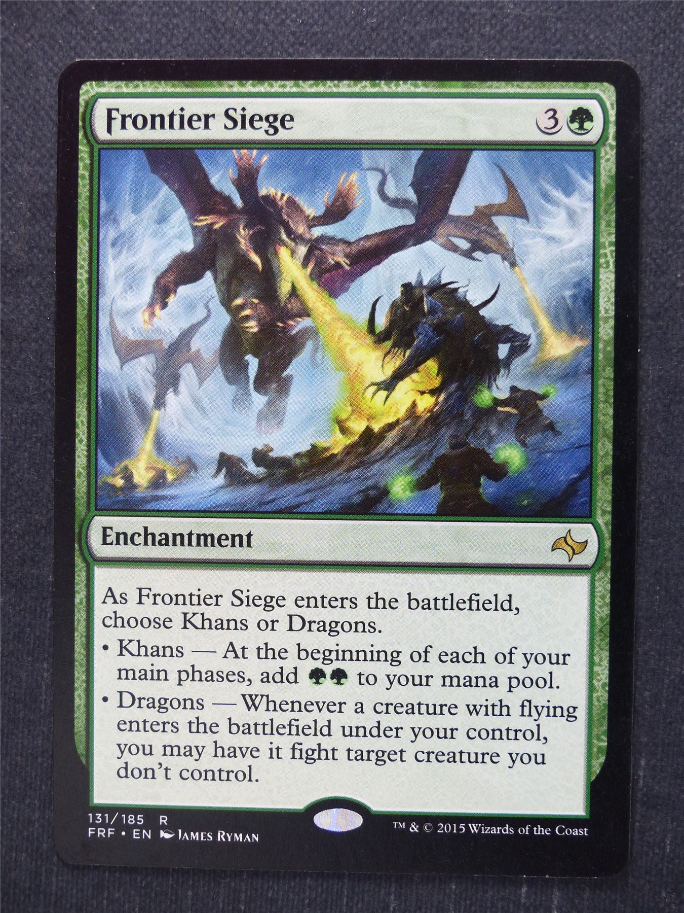 Frontier Siege - Mtg Magic Cards #OO