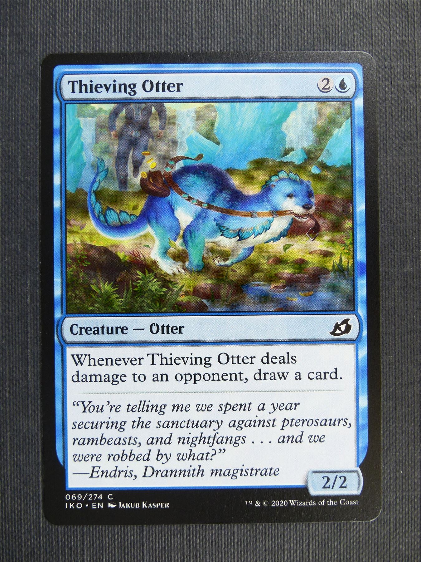 Thieving Otter - IKO Mtg Card