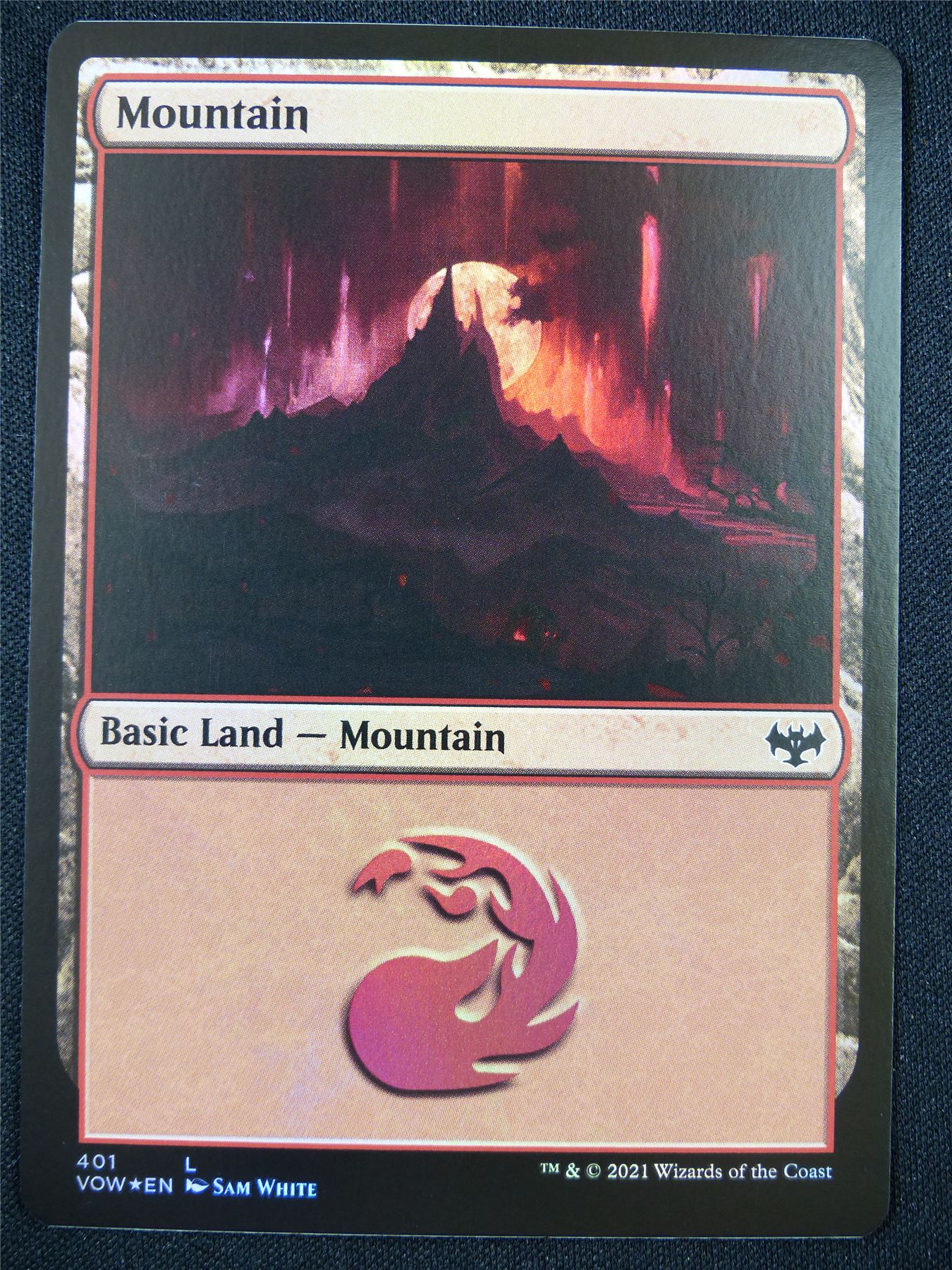 Mountain 401 Foil - Mtg Card #227