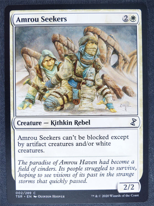 Amrou Seekers - Remastered - Mtg Magic Cards #XK