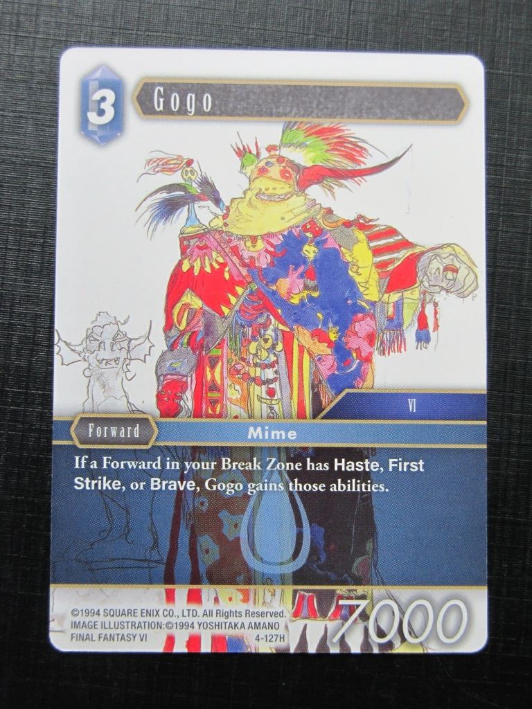 Gogo 4-127H - Final Fantasy Card # 5J73