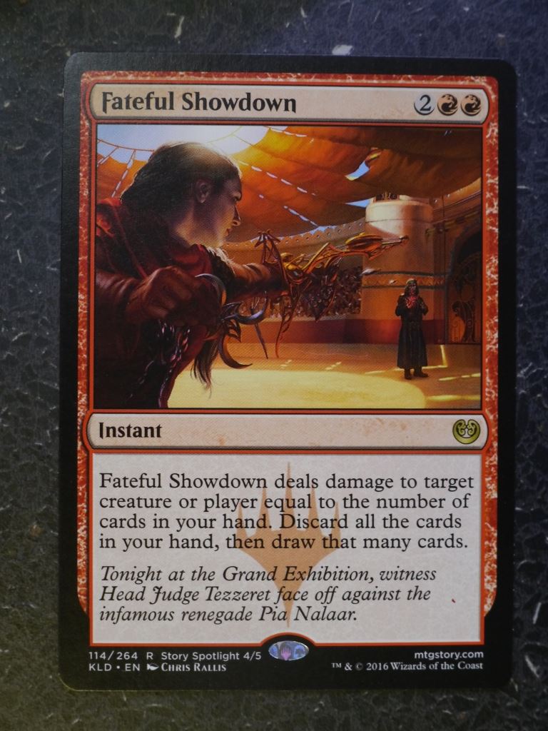 MTG Magic Cards: FATEFUL SHOWDOWN RARE # 6H35