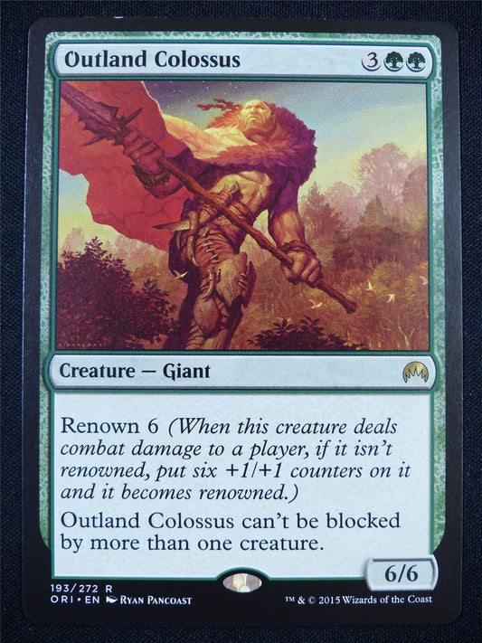 Outland Colossus - Mtg Card #1YB
