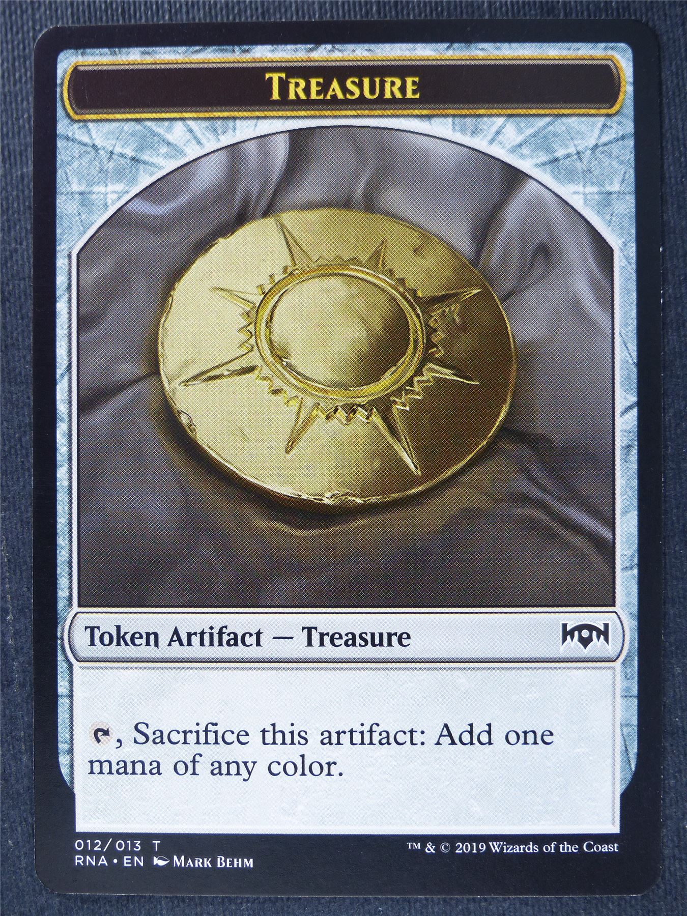 Treasure Token - Mtg Magic Cards #1PC