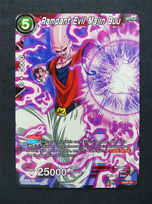 Rampant Evil Majin Buu - Dragon Ball Super Cards #37