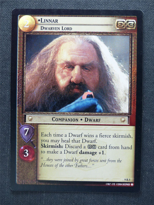 Linnar 9 R 5 Foil - LotR Cards #IT