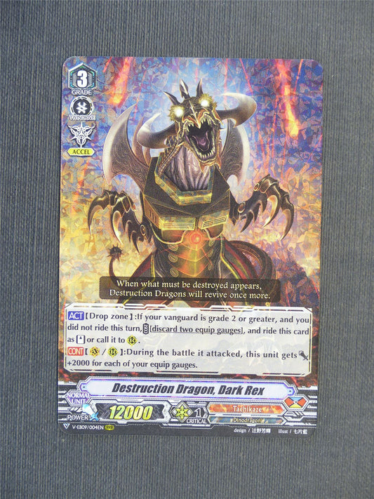 Destruction Dragon Dark Rex V-EB09 RRR - Vanguard Cards #5TI