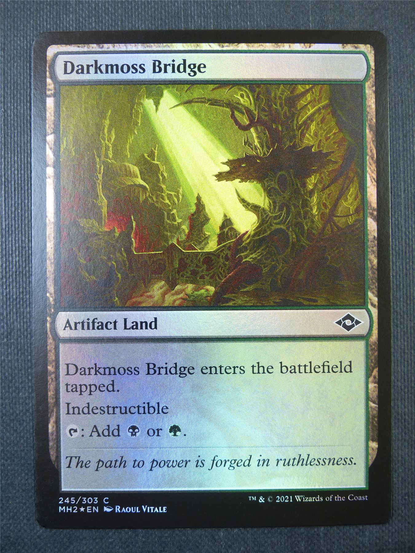 Darkmoss Bridge Foil - Mtg Card #8XG