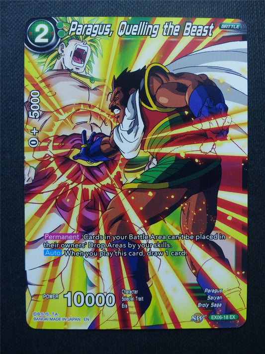 Paragus Quelling the Beast EX - Dragon Ball Super Cards #1IW