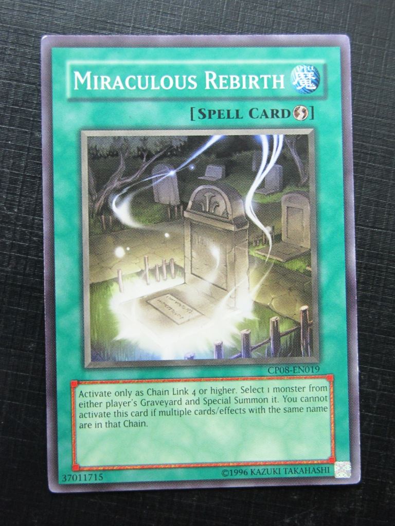 MIRACULOUS REBIRTH CP08 - Yugioh Card # 3D78