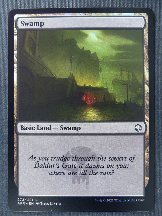 Swamp 272/281 Foil - AFR - Mtg Card #2C8