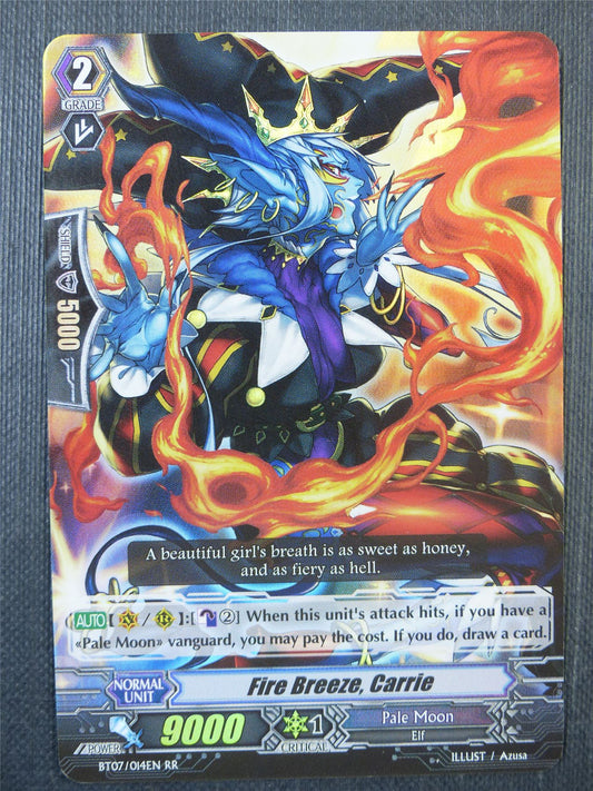 Fire Breeze Carrie BT07 RR - Vanguard Card #6PJ