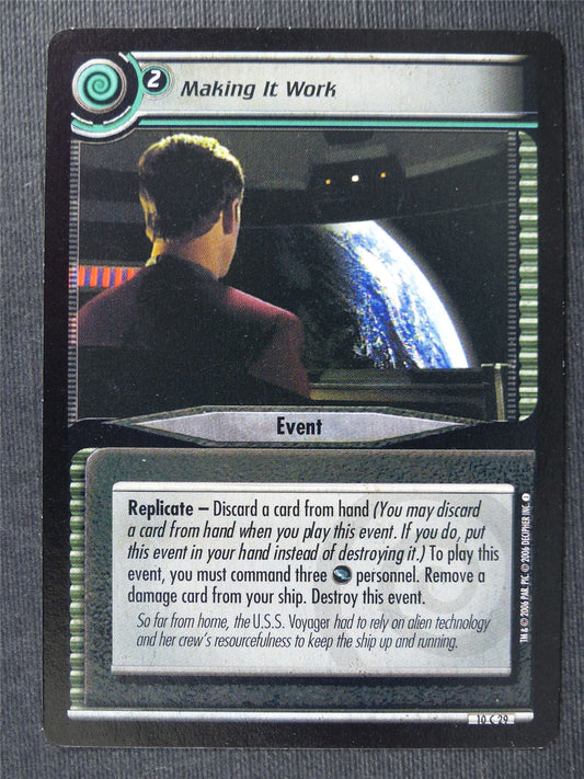 Making It Work - Star Trek Cards #VN