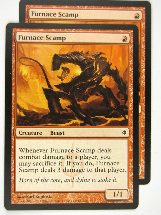 MTG Magic: the Gathering Cards: FURNACE SCAMP x2: NPH